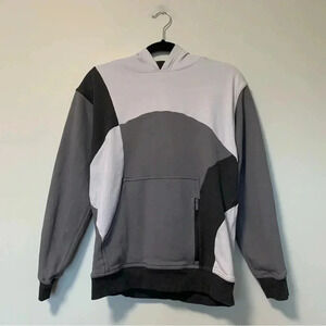 Lululemon black  grey colorblock hoodie